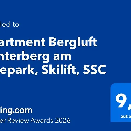 Bergluft Am Bikepark, Skilift, Ssc Winterberg